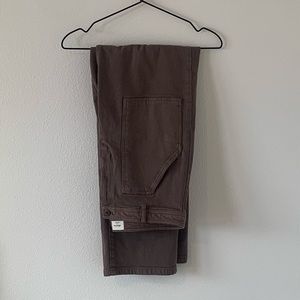 Aritzia Wilfred Free New Modern Utility Pant Size 10 Regular in GD Deep Taupe